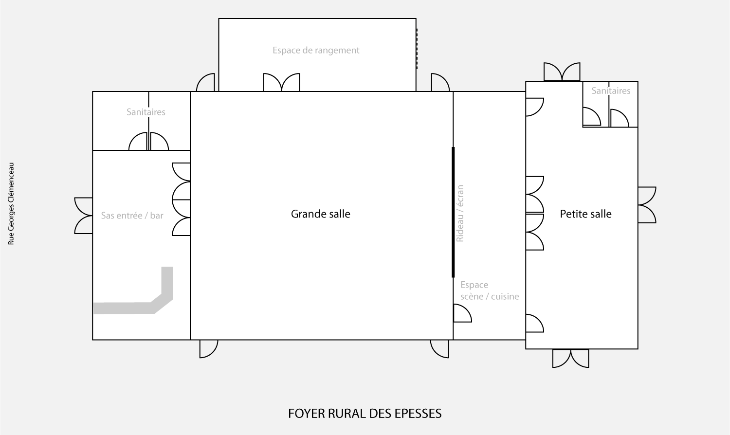 Plan du Foyer Rural