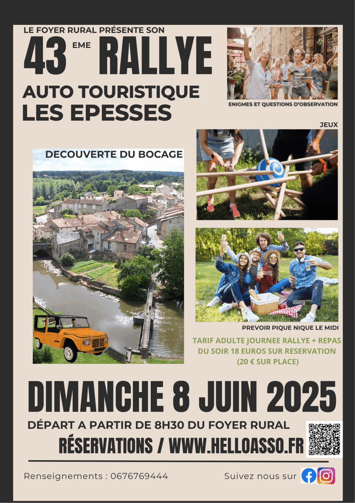 Rallye Auto touristique des Epesses 2025
